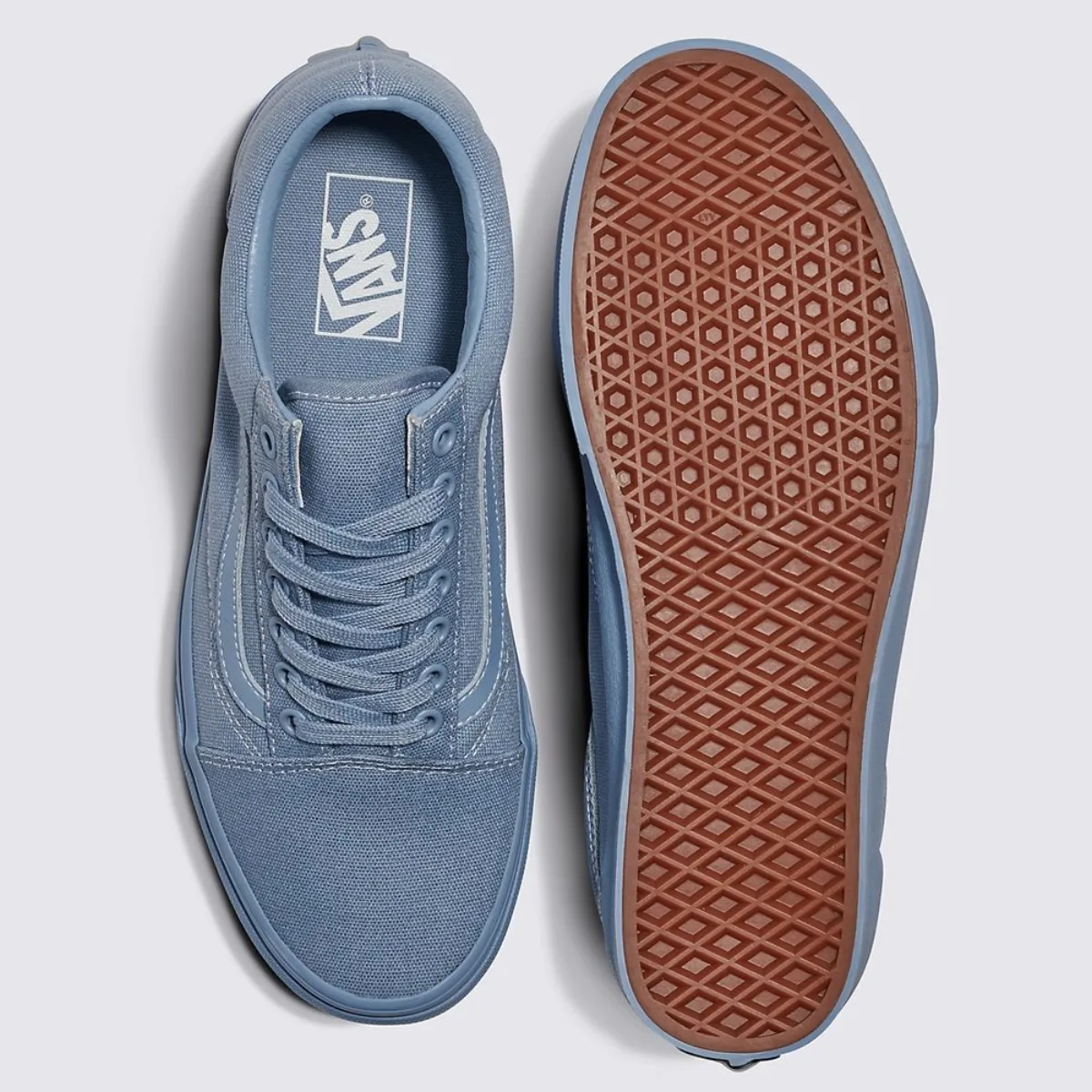 Giày VANS OLD SKOOL PASTEL MONO DUSTY BLUE
