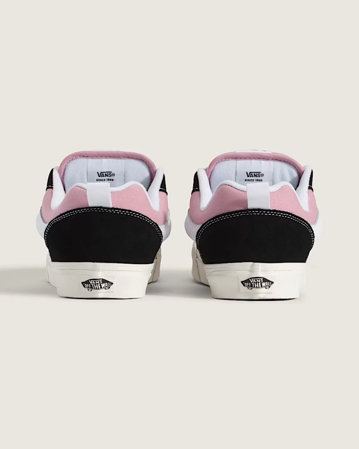 Giày VANS KNU SKOOL CHECKERBOARD COLOR BLOCKING BLACK/PINK