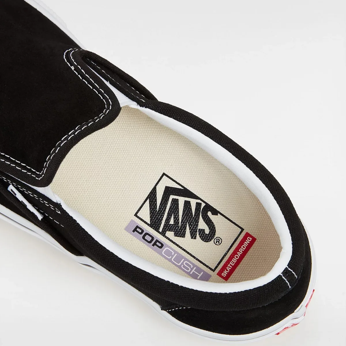 Giày VANS SKATE SLIP-ON BLACK/WHITE