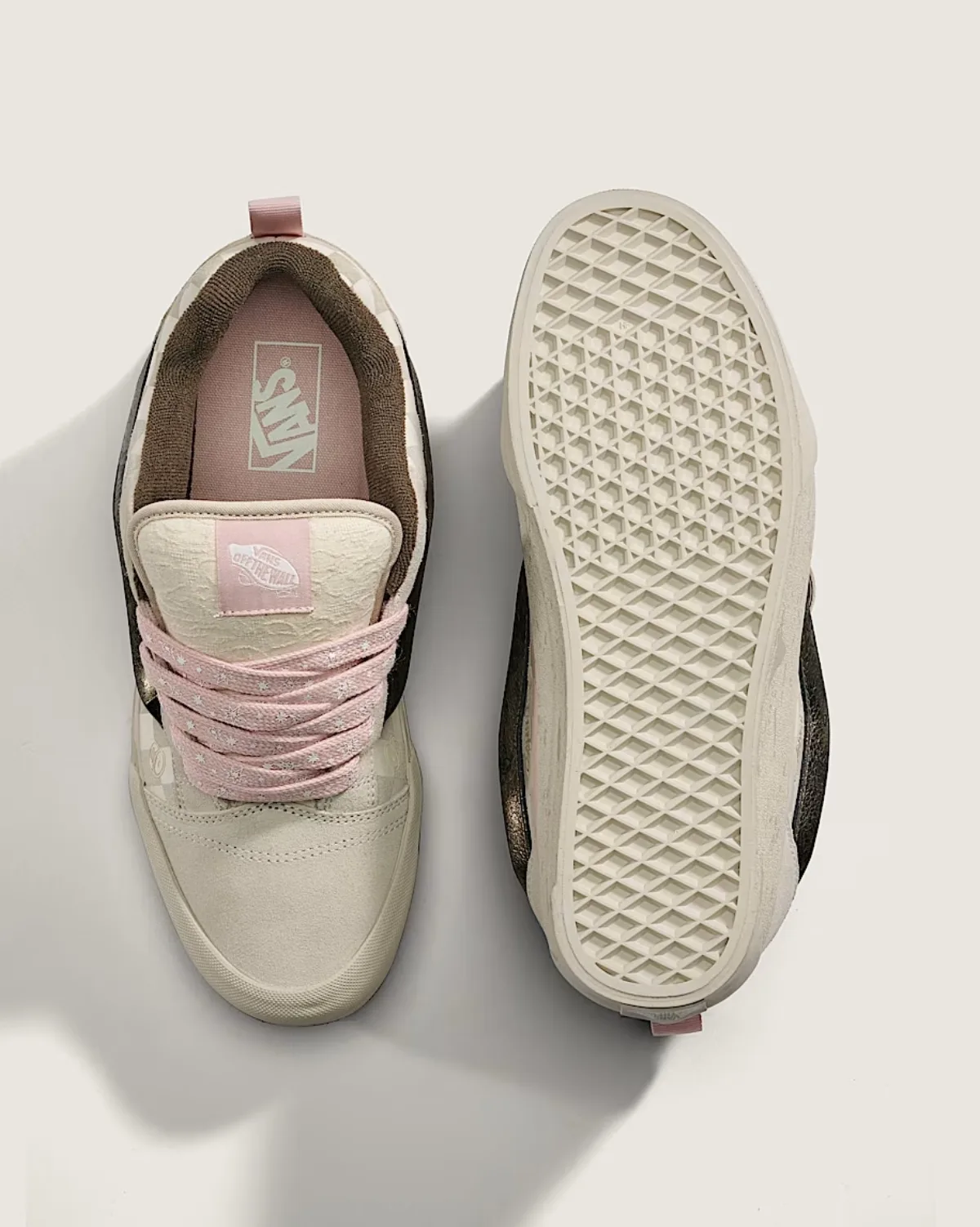 Giày VANS KNU SKOOL x SPACE MOLLY OATMEAL SEPIA ROSE