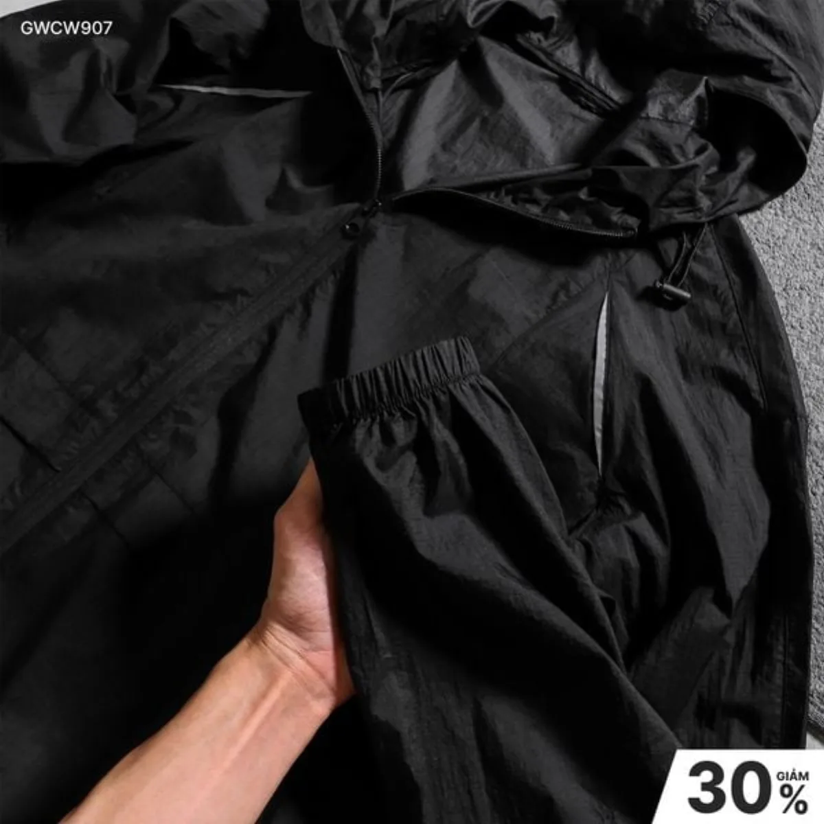 Áo Khoác Gió 1 lớp Nam OUTER SHELL JACKET TORANO Công Nghệ Cao Cấp Smart Tech, Chống Thấm, Cản Gió, Giữ ấm GWCW907