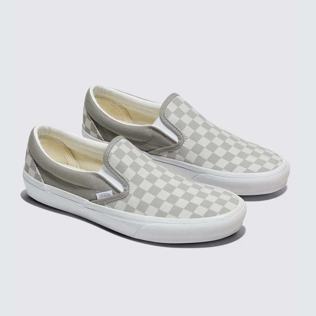 Giày VANS CLASSIC SLIP-ON CANVAS BLOCK GRAY