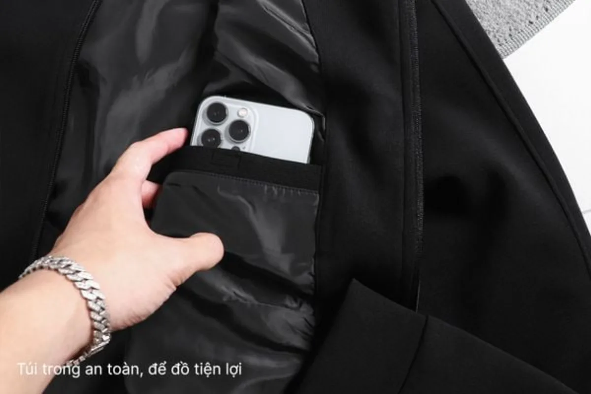 Quần Áo khoác nỉ AXEL TRACKSUIT TORANO bộ cổ cao thêu logo ngực, chất nỉ dày dặn, giữ ấm tốt GWCS502-GWBS502
