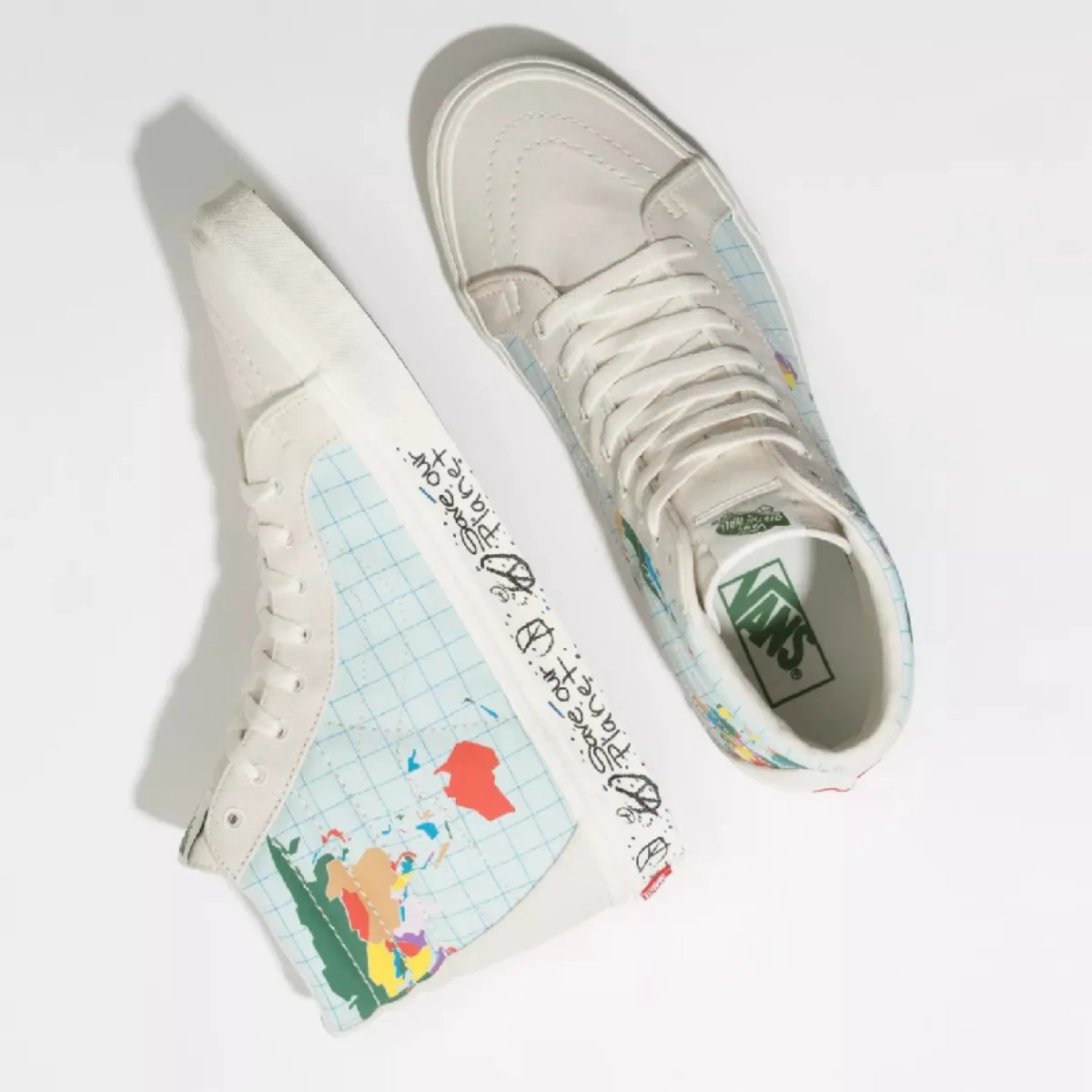 SAVE OUR PLANET X VANS SK8-HI REISSUE MULTI