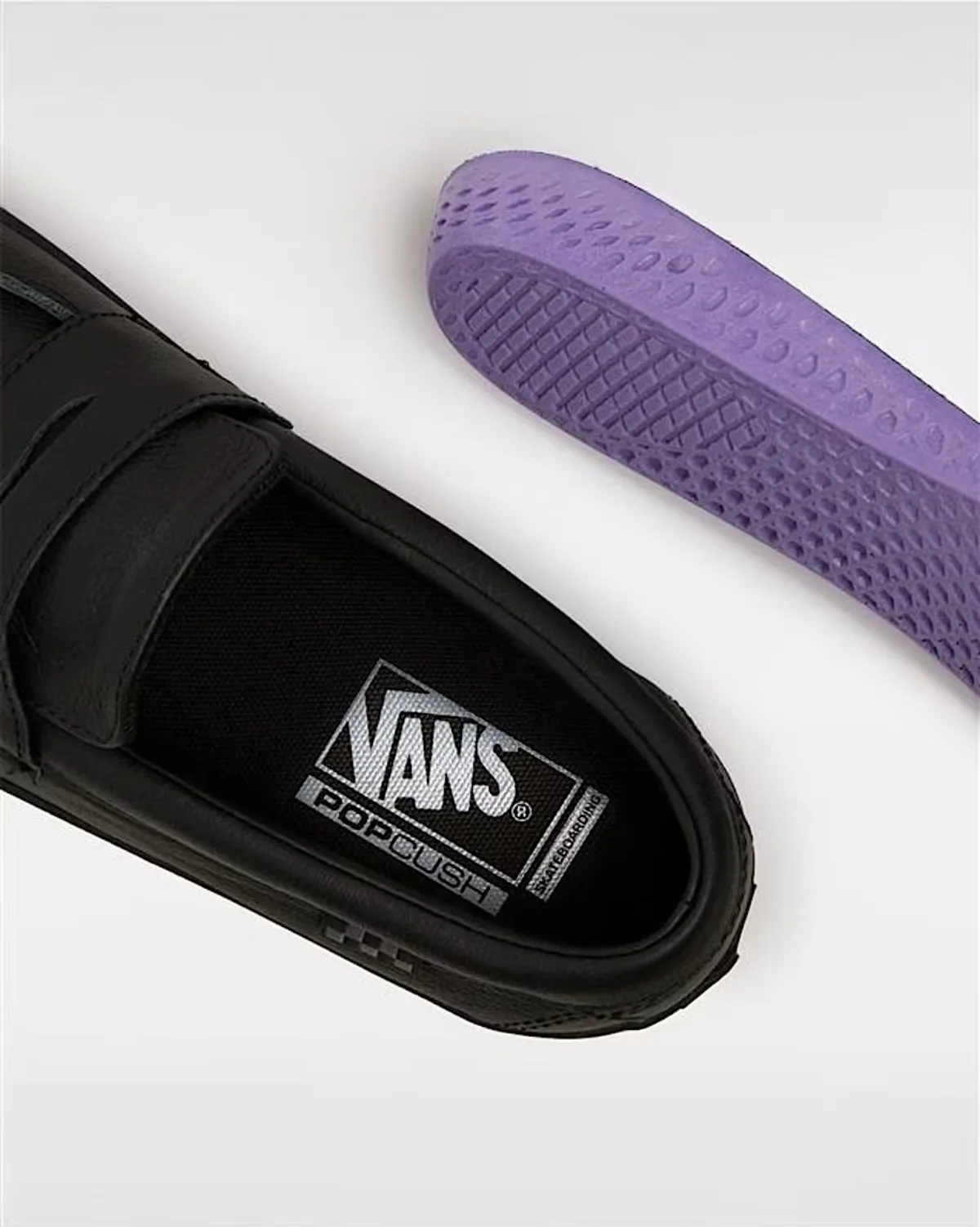 Giày VANS SKATE LOAFER BLACK