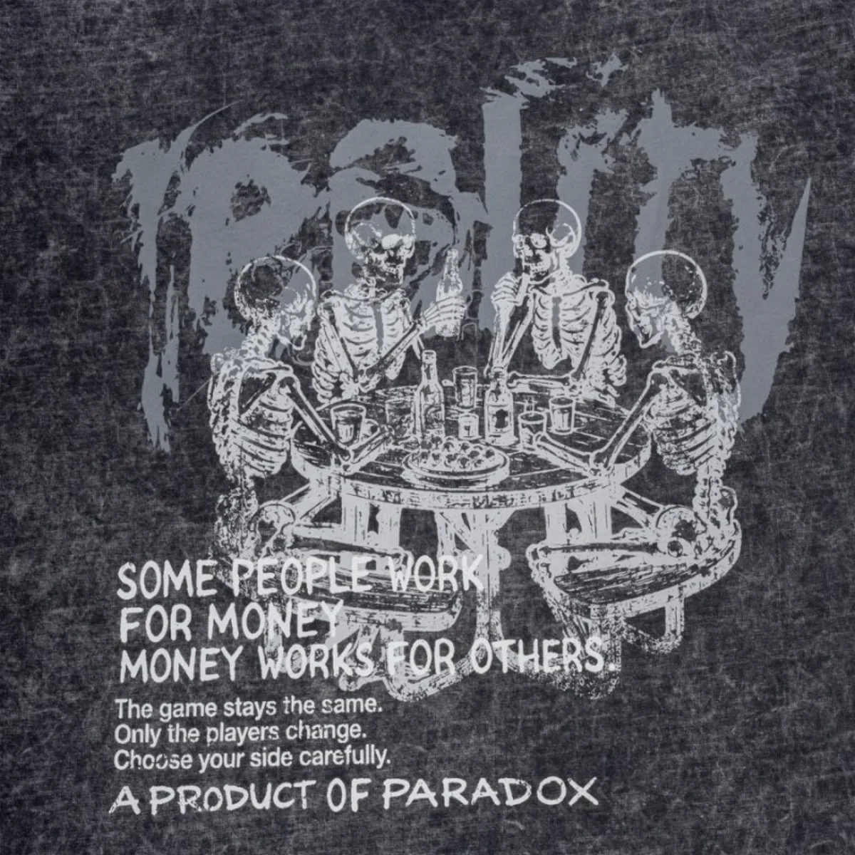 Áo thun form Oversized REALITY TEE Cotton PARADOX AT6P0505