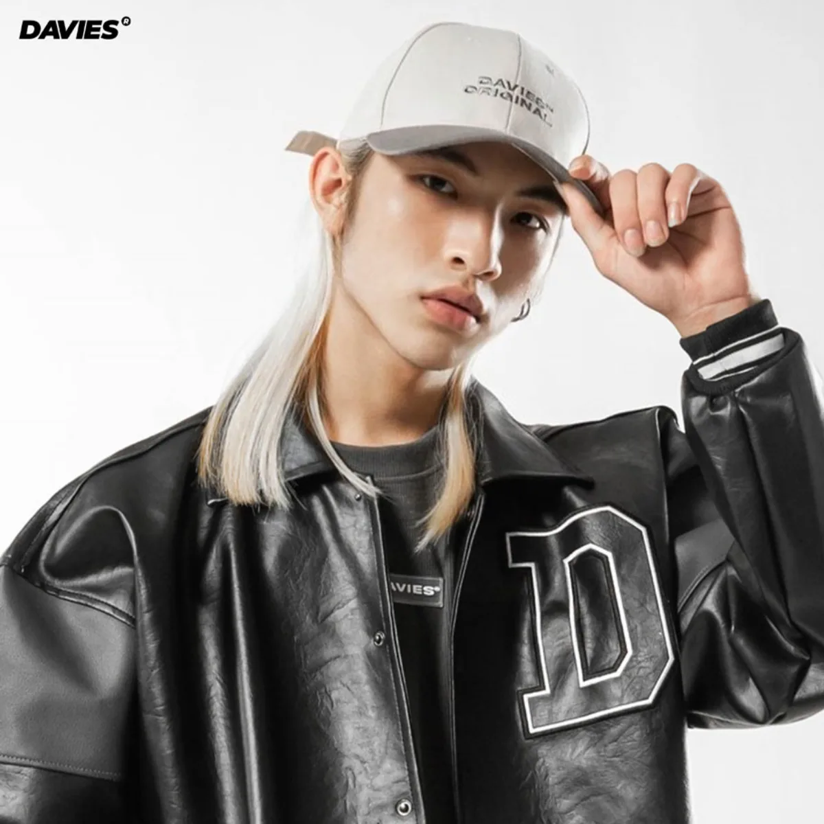 Mũ lưỡi trai nam nữ đẹp DAVIES màu xám Two Color Baseball Cap local brand | D-HAT07-X