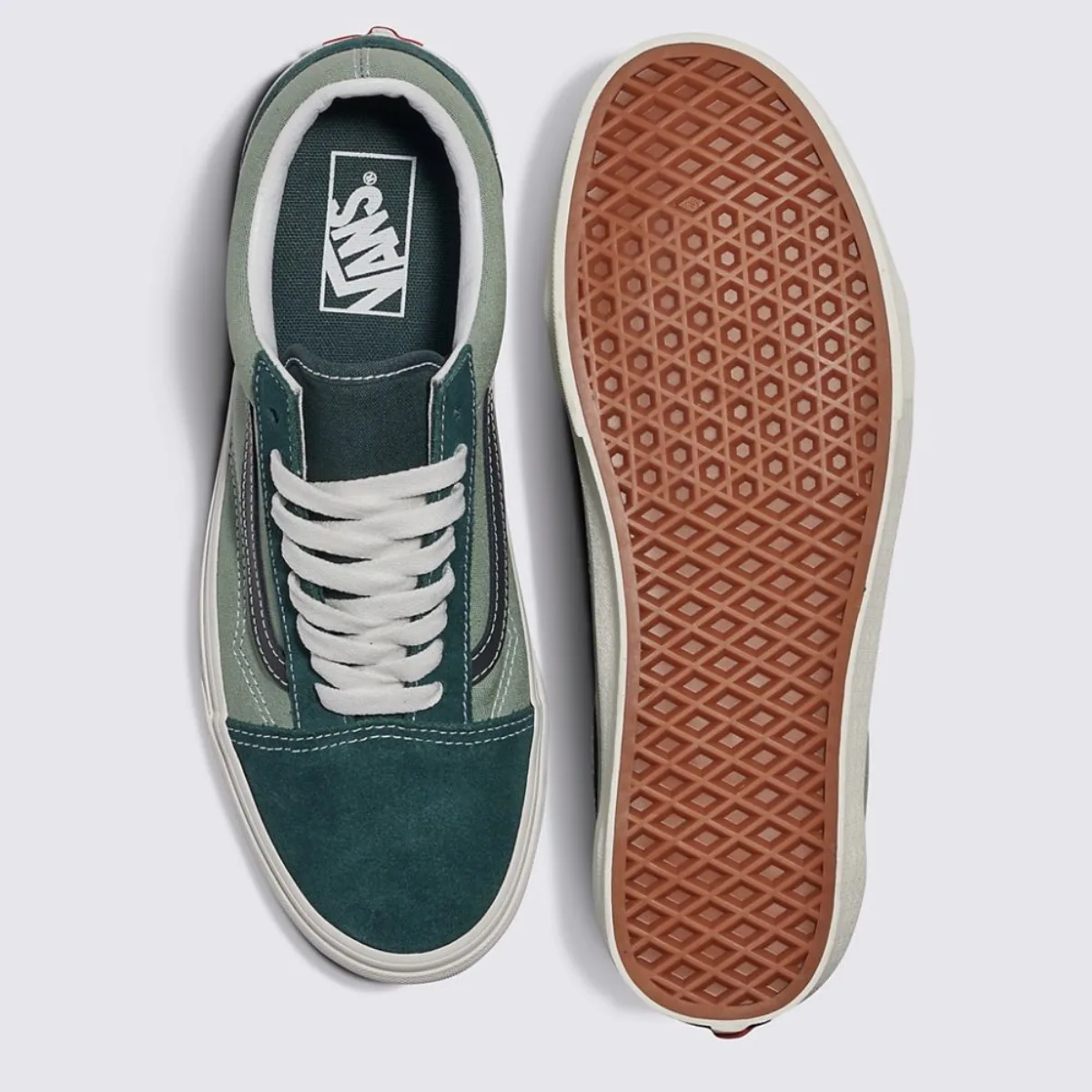 Giày VANS OLD SKOOL EARTH TONES GREEN GABLES
