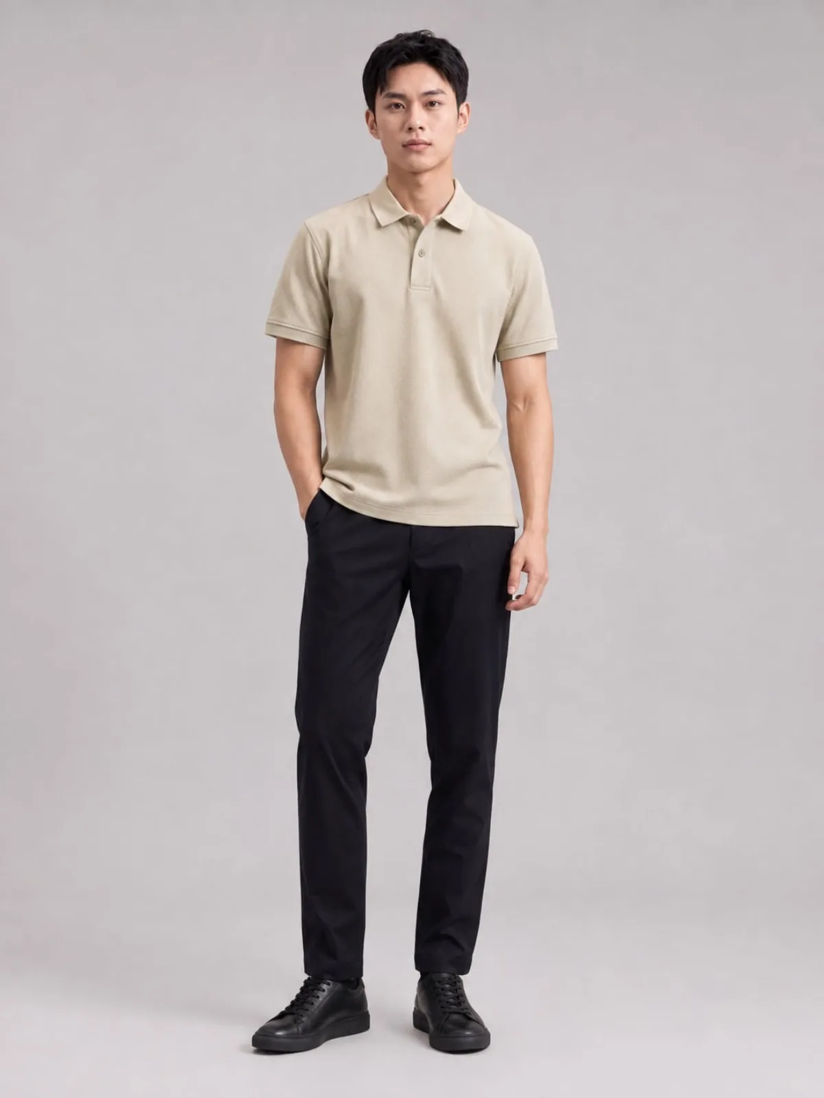 Áo Polo Nam ICONDENIM Parallel Form Regular PLID0285