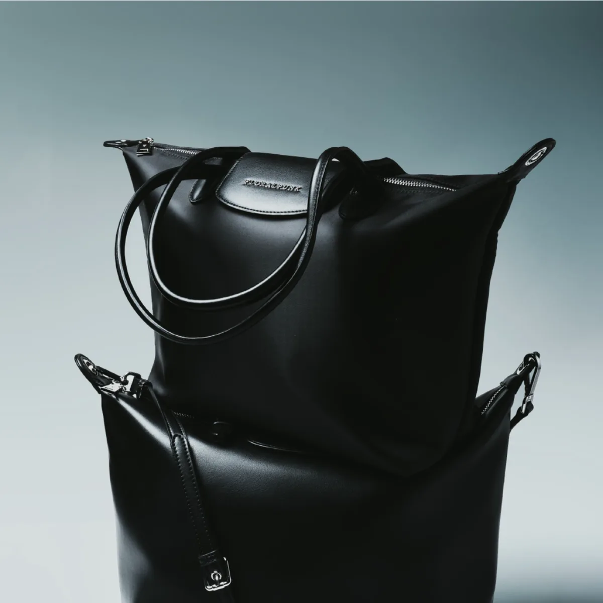 Túi xách Floralpunk City Tote Bag Small - Black