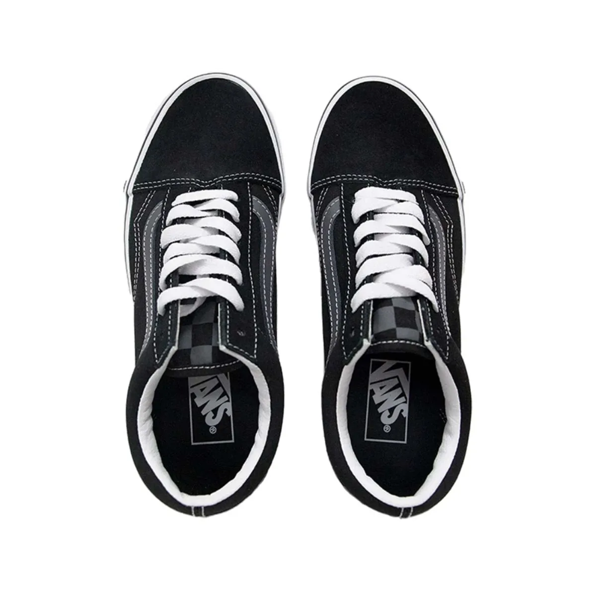 Giày VANS OLD SKOOL LOGO CHECK BLACK