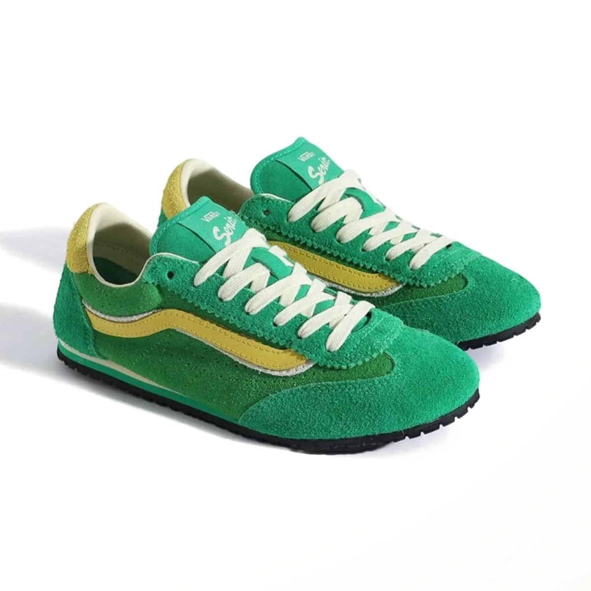 Giày VANS SUPER LOWPRO VIVID VERDANT/SPACE YELLOW