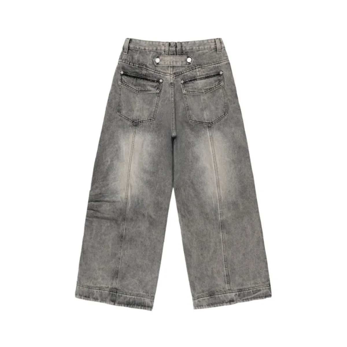 Quần ống rộng SIDE PINCHED PANTS Denim PARADOX QU6P0402
