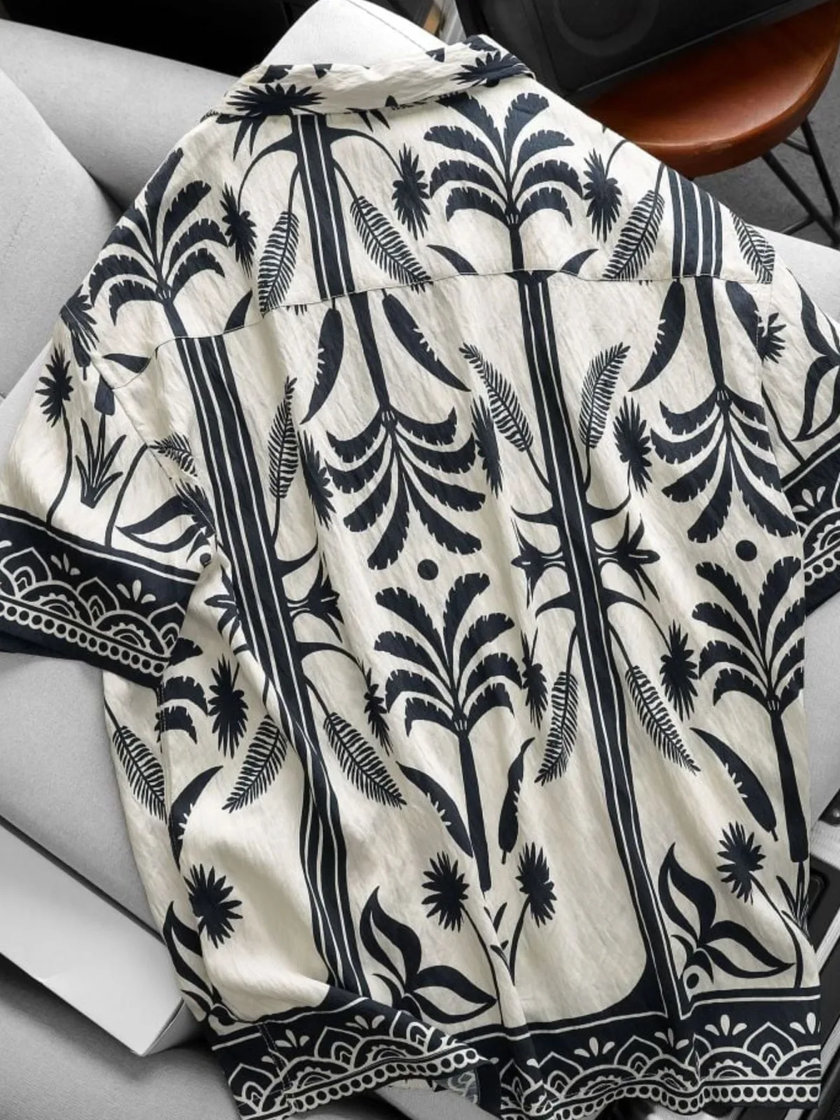 Áo Sơ Mi Nam ICONDENIM Tay Ngắn Cuban Pure Oasis Form Relaxed SMID0445