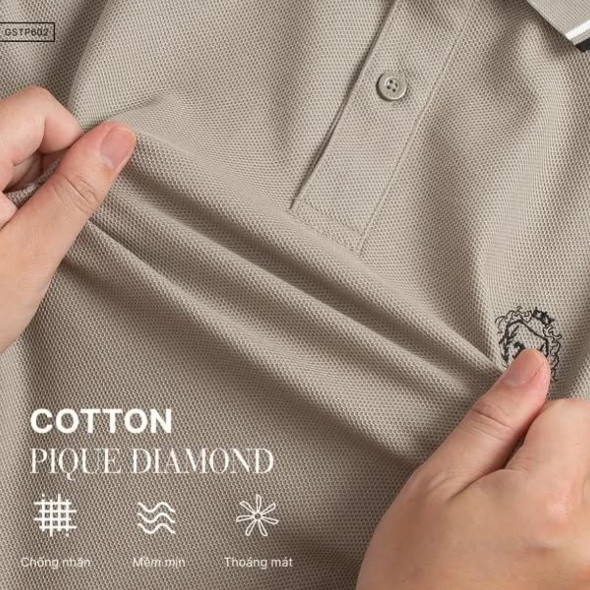 [LUXURY ITEM] Áo Polo Nam TORANO CULLINAN POLO Trơn Bo Tay Kẻ, Thêu Logo Ngực, Lịch Sự Nam Tính GSTP602