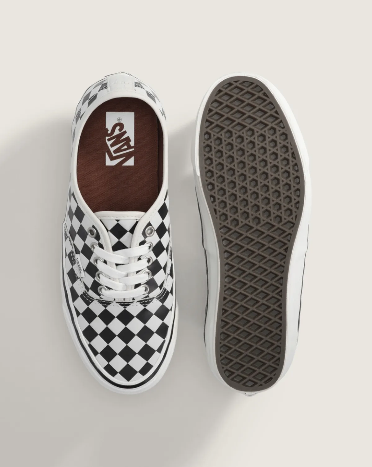 Giày VANS PREMIUM AUTHENTIC DIAMOND CHECK BLACK/WHITE