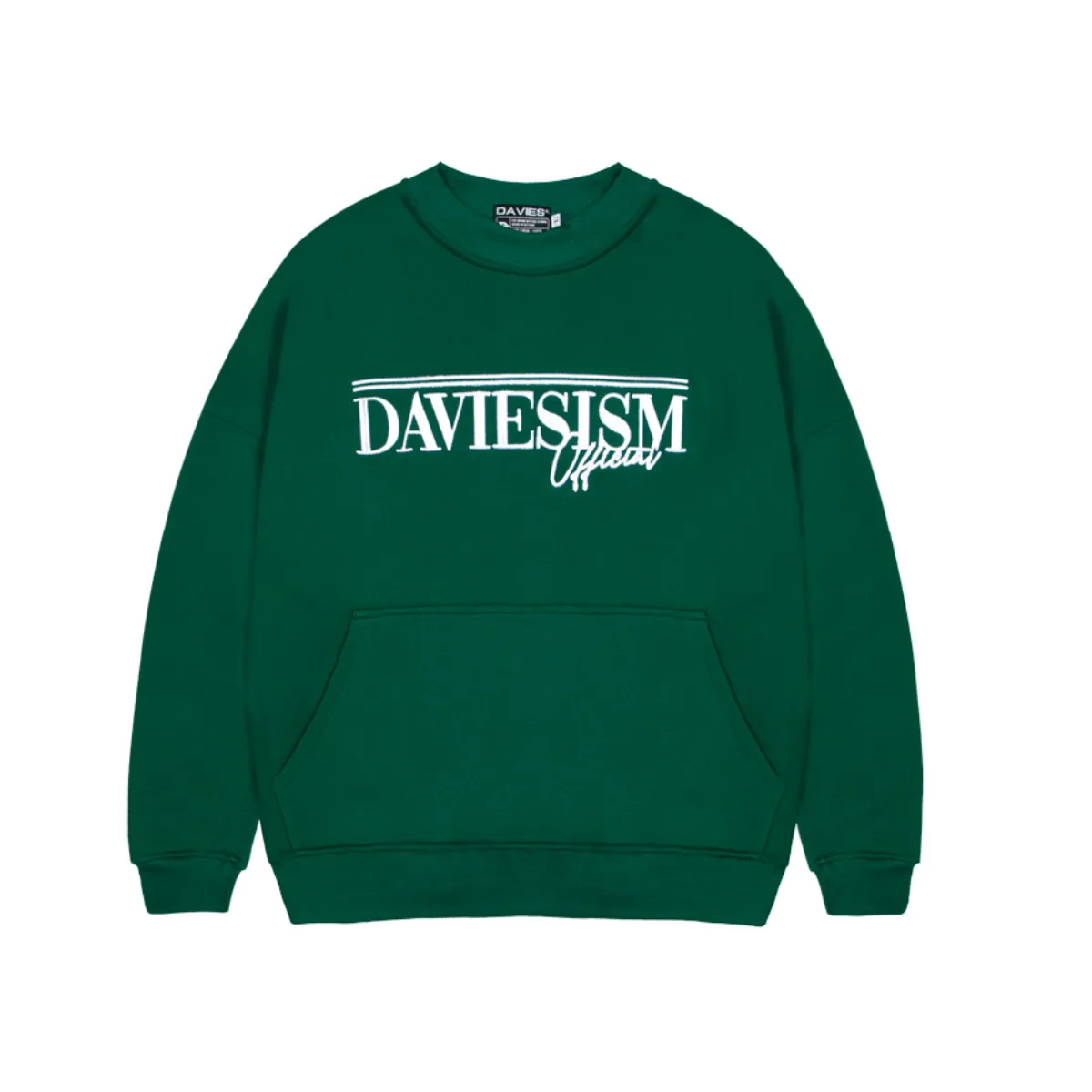Áo sweater nỉ DAVIES nam nữ form rộng màu xanh local brand Community| D29-HD11