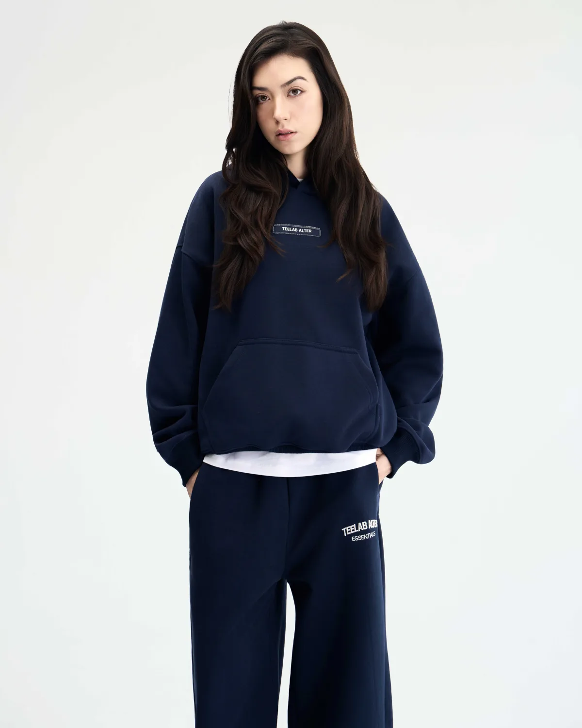 Hoodie Teelab Alter Relaxed Fit Essentials FW26 Hoodie HD145