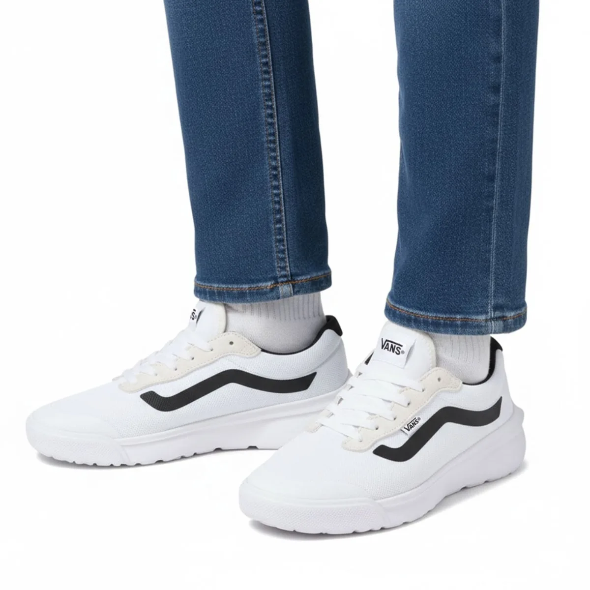 Giày VANS RANGE BRZ MESH WHITE/BLACK