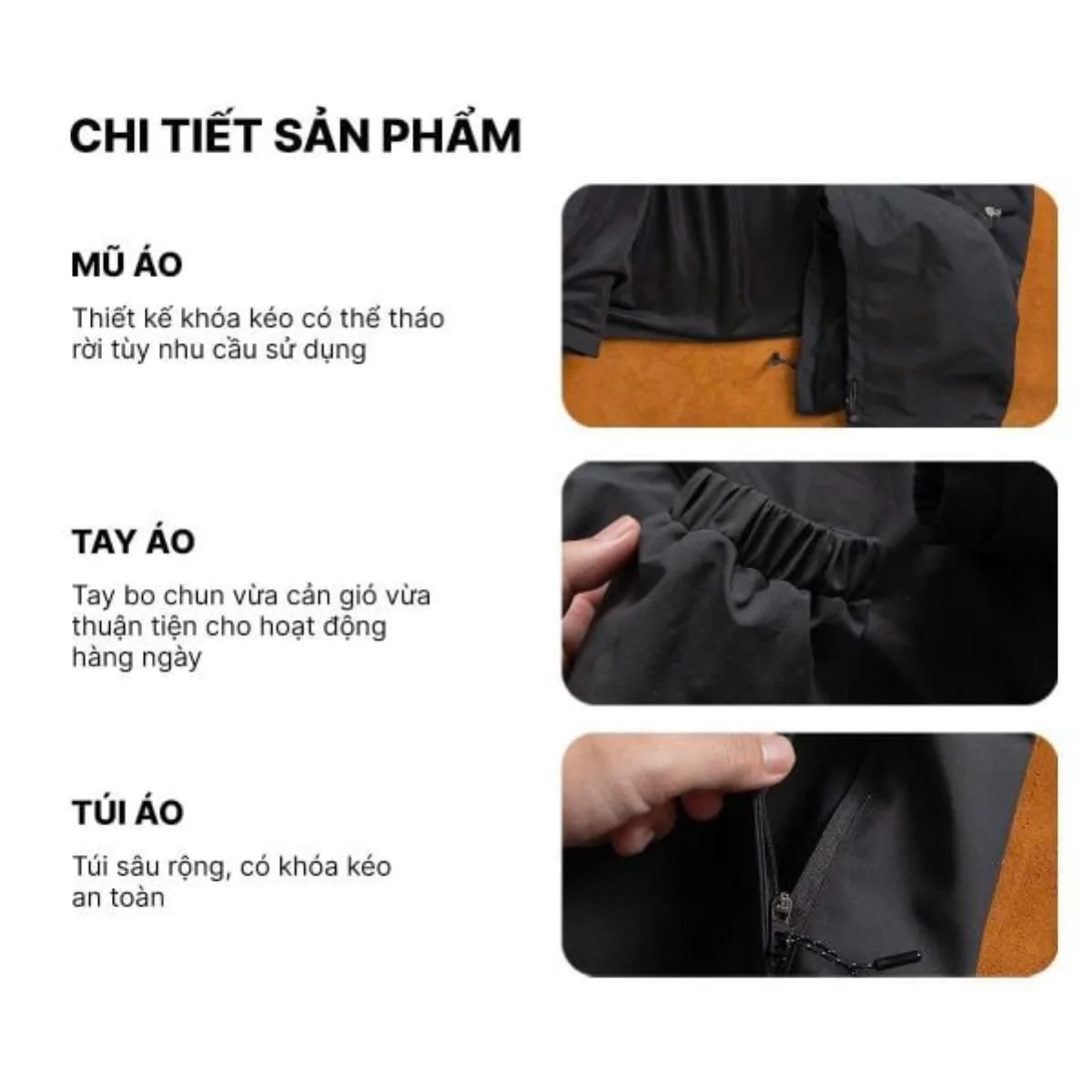 Áo Khoác Gió Nam 2 lớp HYPER JACKET TORANO Công Nghệ Cao Cấp Heattech, Chống Thấm, Cản Bụi, Cản Gió, Giữ ấm EWCW001