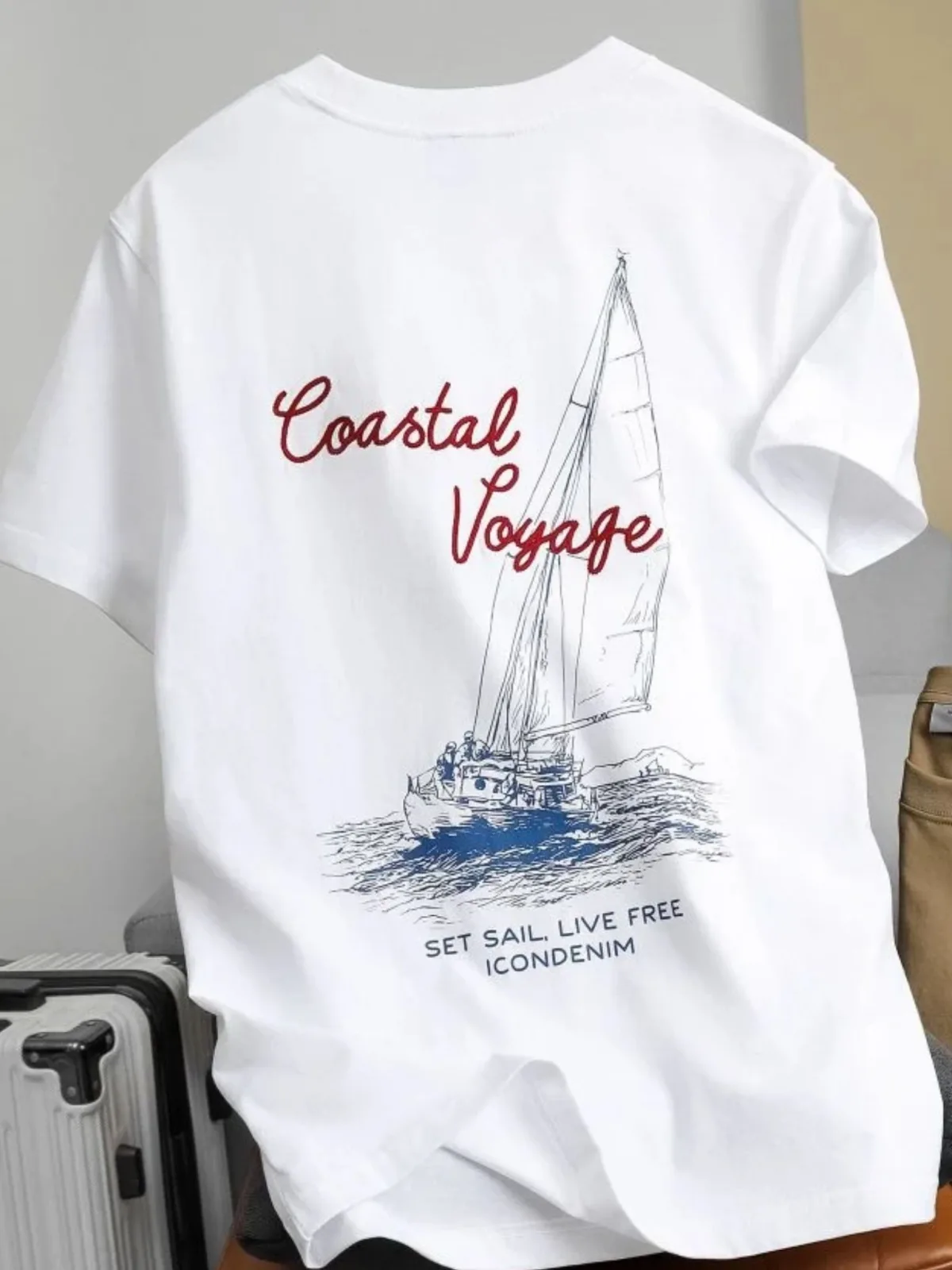 Áo Thun Nam ICONDENIM Coastal Voyage Form Regular ATID0742