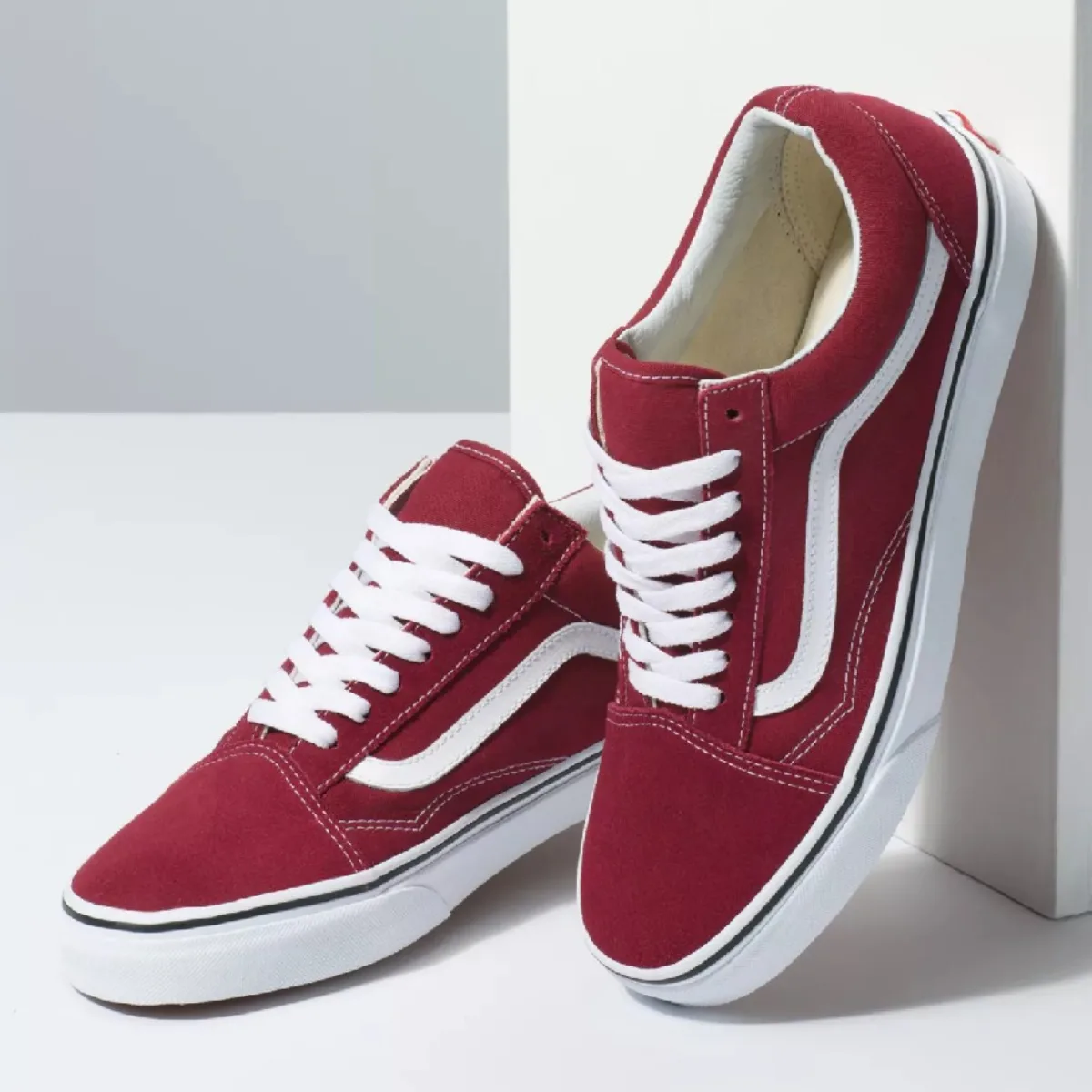 VANS OLD SKOOL RUMBA RED OFF WHITE