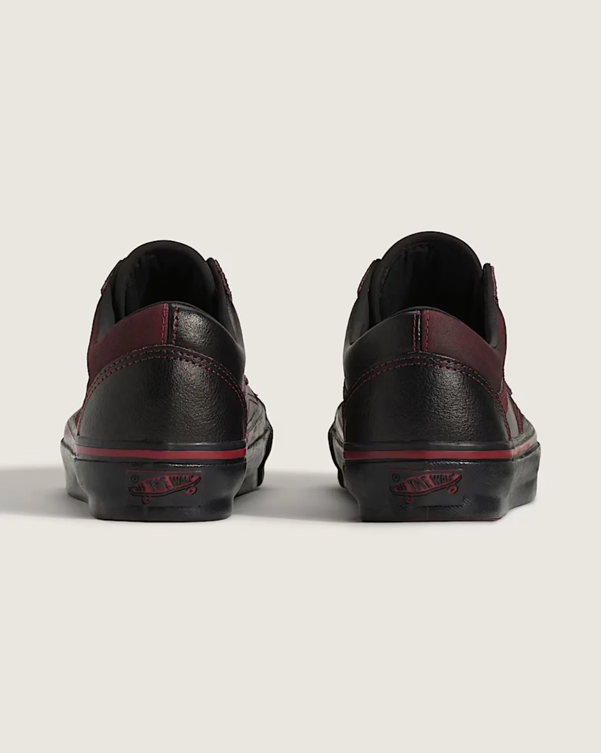 Giày VANS PREMIUM OLD SKOOL TANIA DARK RED/BLACK