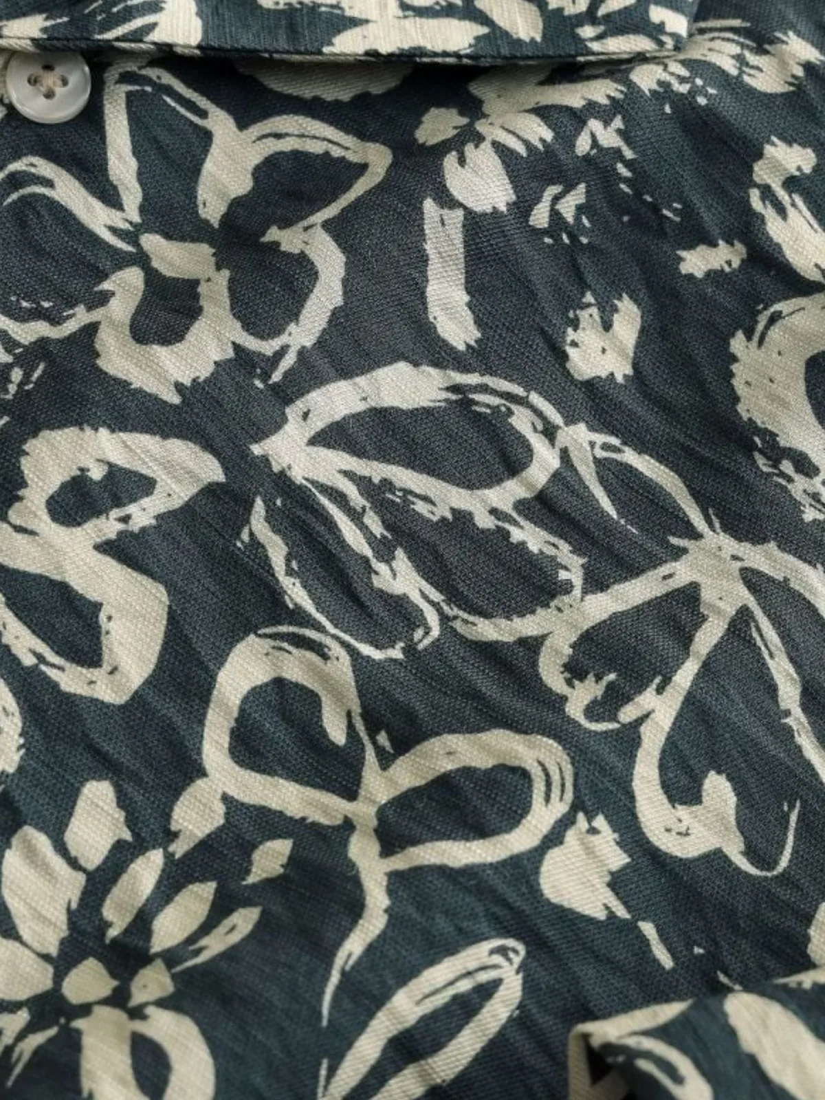 Áo Sơ Mi Nam Tay Ngắn ICONDENIM Cuban Wildbloom Form Relaxed SMID0404