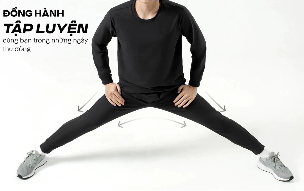 Quần Jogger thể thao Nam Excool co giãn thấm hút tốt, nhanh khô, thoáng khí Coolmate