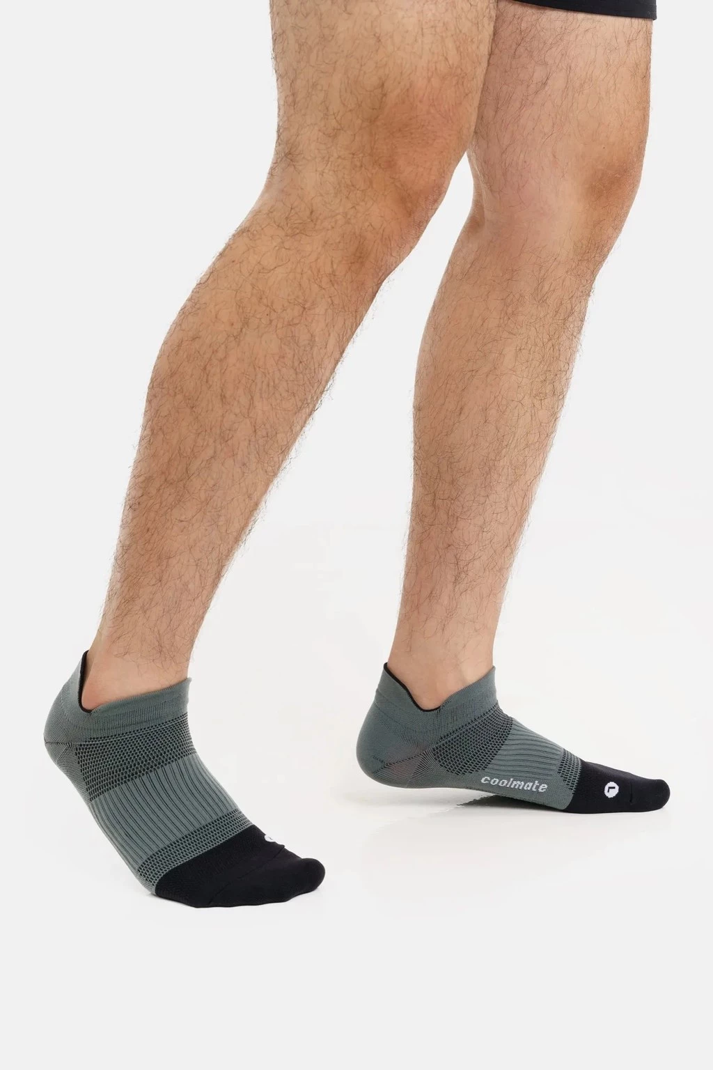 Tất/Vớ nam thể thao cổ ngắn Compression Techfit Coolmate