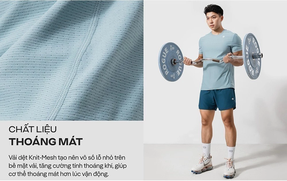 Áo Thun thể thao đa năng Training II co giãn 4 chiều, thấm hút tốt, thoáng khí Coolmate