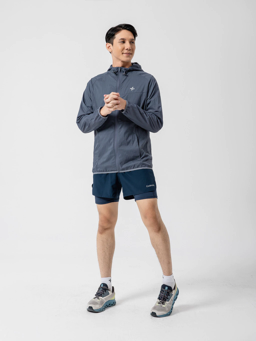 Áo khoác thể thao Trail Windbreaker Nylon Ripstop siêu nhẹ, trượt nước, áo khoác đa năng leo núi trekking Coolmate