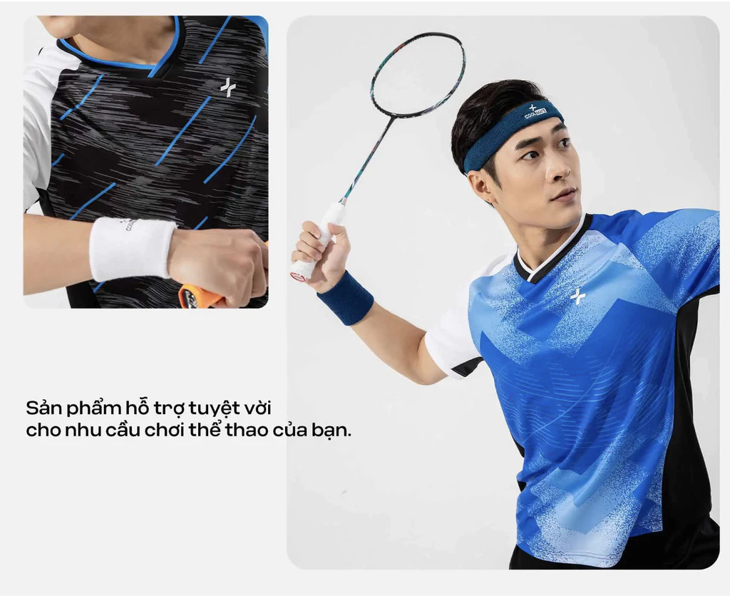 Băng tay thể thao Wristband mềm mại, thấm hút mồ hôi Coolmate