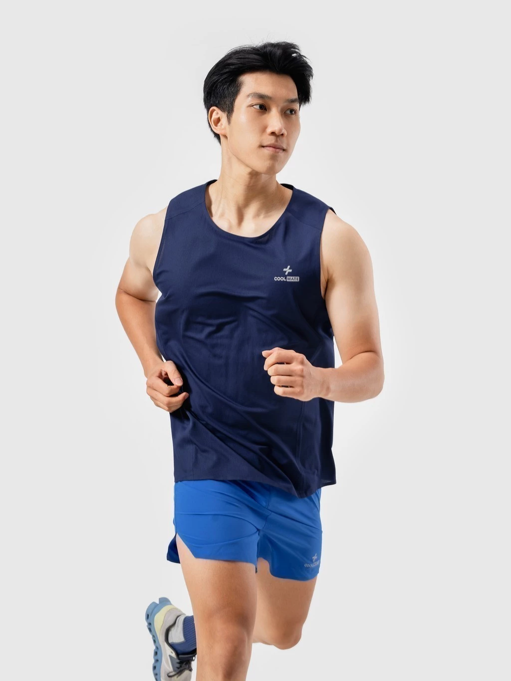 Áo Singlet nam thể thao chạy bộ không đường may seamless CoolFast V2 Coolmate