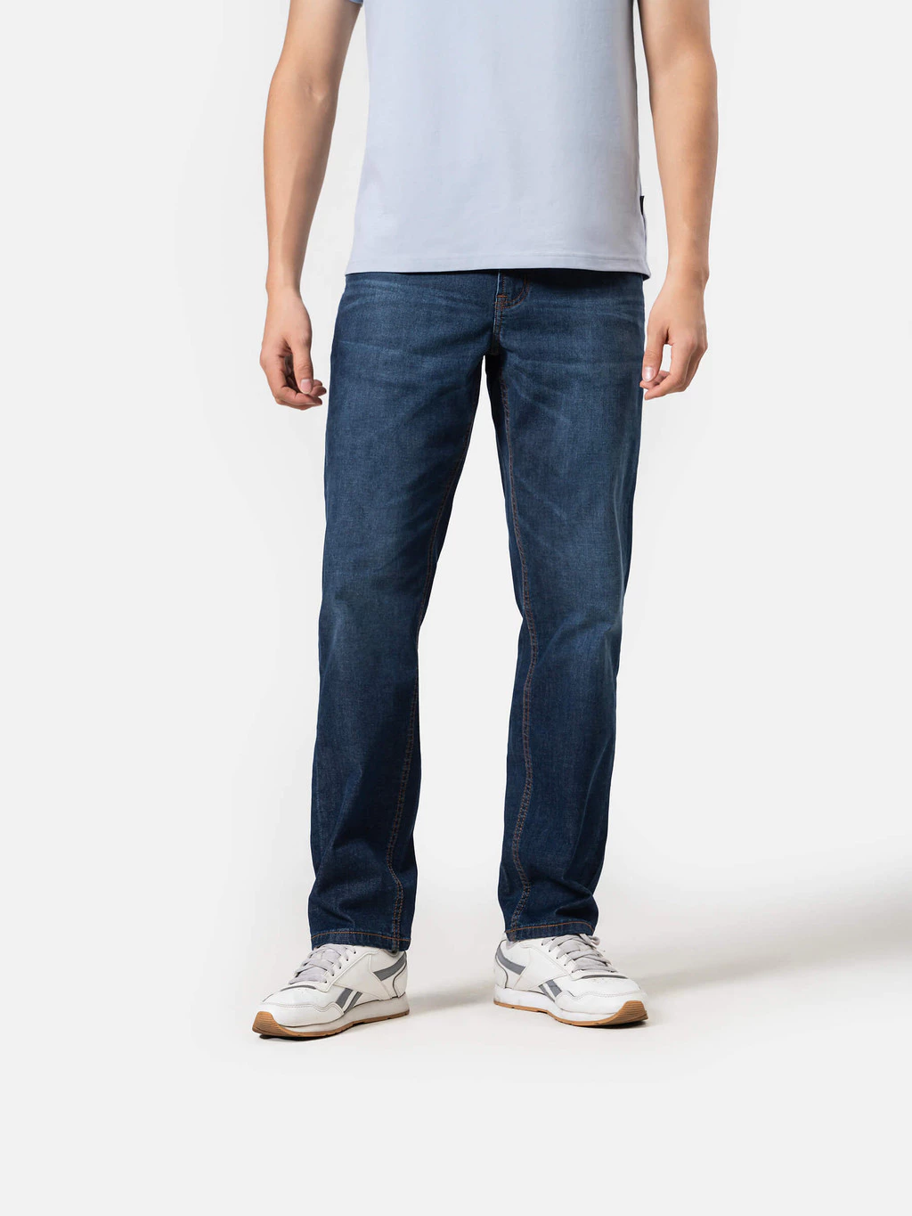 Quần Jeans Nam dáng straight siêu nhẹ, mềm mại, thoải mái, quần đi làm đi chơi dạo phố - Coolmate