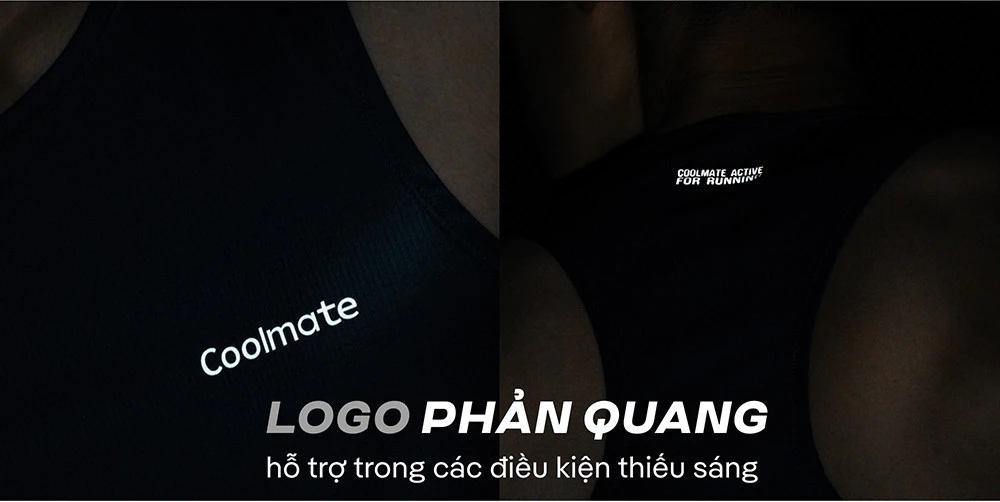 [MUA 2 GIẢM 5%]Áo Singlet Chạy bộ nam Essentials Fast & Free Run II Coolmate[OUTLET - không đổi trả]