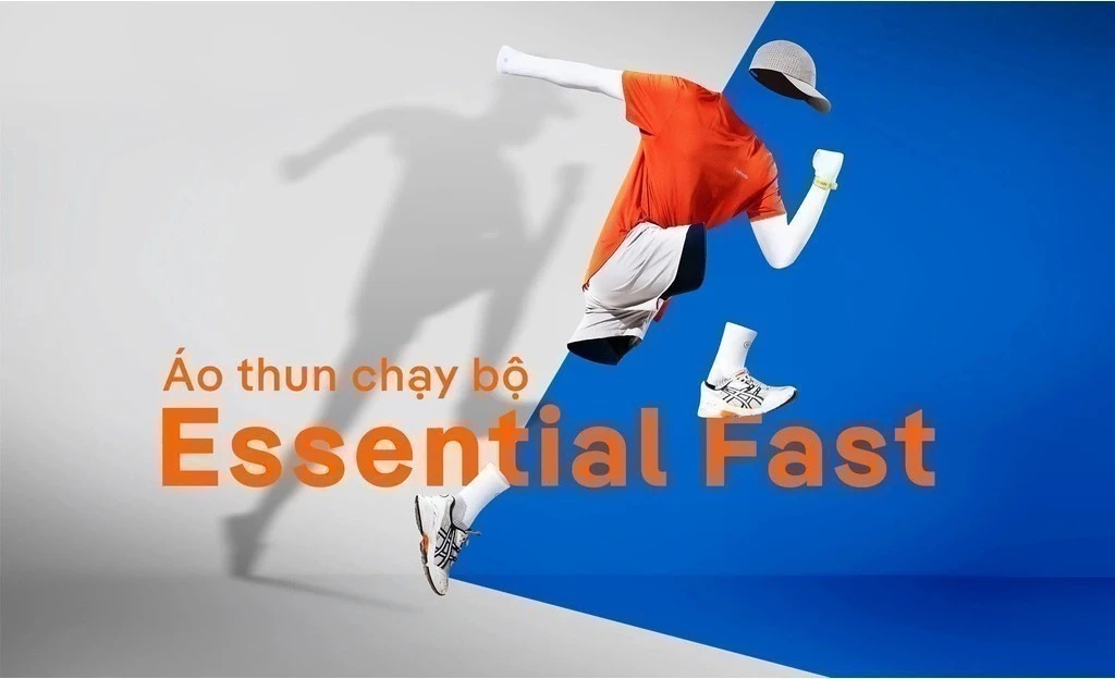 [MUA 2 GIẢM 5%]Áo thun thể thao chạy bộ Essential I thoáng khí Coolmate