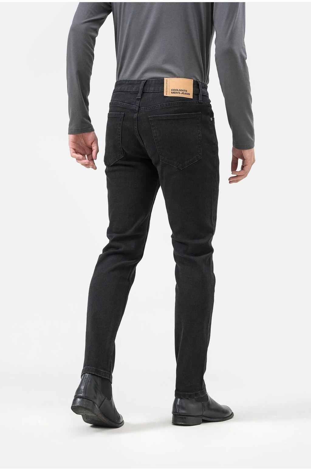 Quần Jeans Nam Basics dáng Slim fit bền bỉ, vừa vặn tôn dáng, quần đi làm đi chơi dạo phố Coolmate