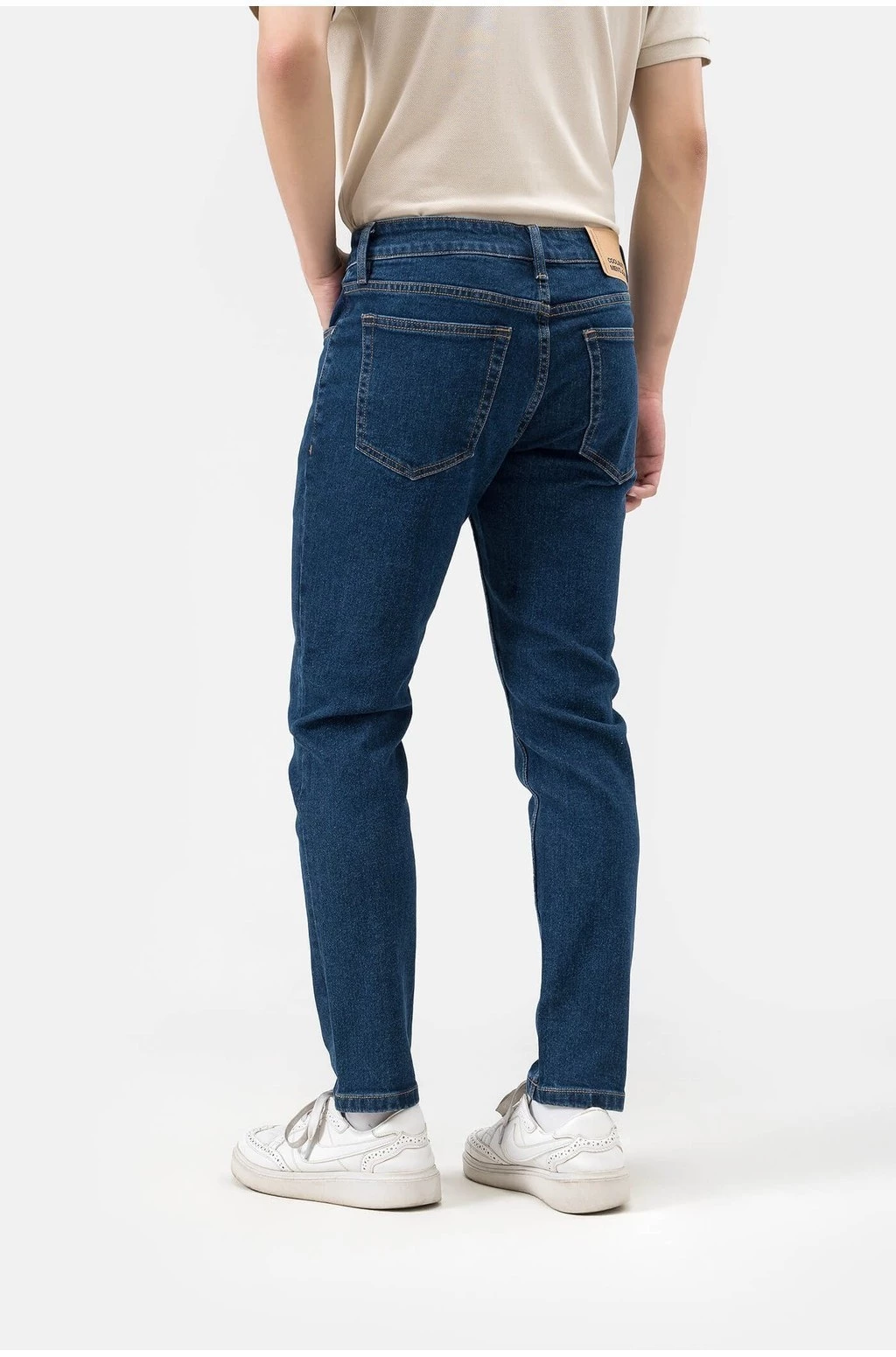 Quần Jeans Nam Basics dáng Slim fit bền bỉ, vừa vặn tôn dáng, quần đi làm đi chơi dạo phố Coolmate