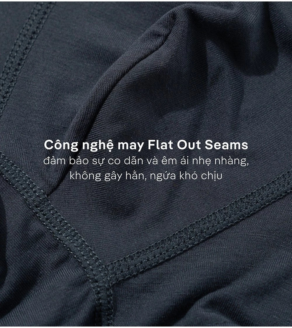 Combo 03 quần lót nam khe moi Bamboo Trunk kháng khuẩn Coolmate