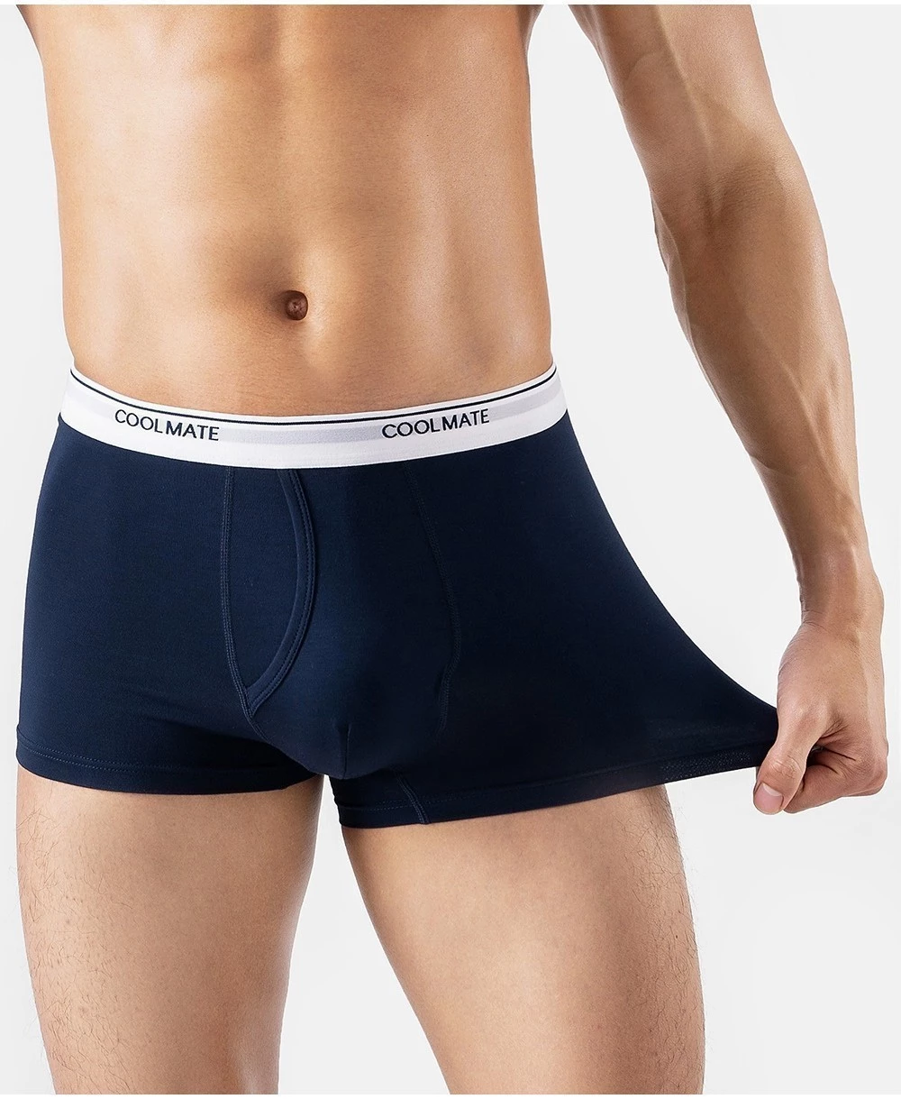 Combo 03 quần lót nam khe moi Bamboo Trunk kháng khuẩn Coolmate