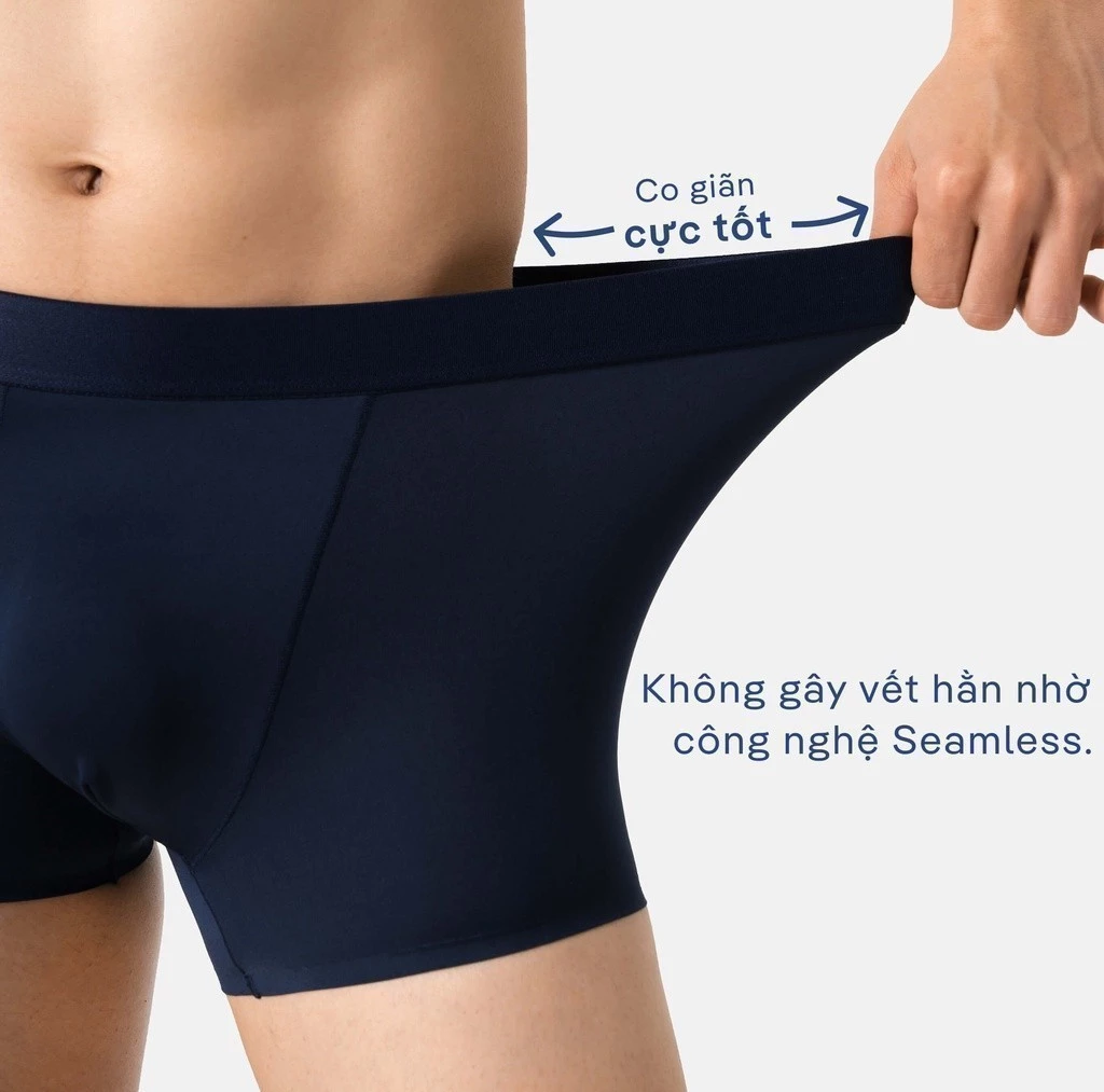 Quần lót nam Trunk Excool Microfiber Seamless (Không đường may) Coolmate