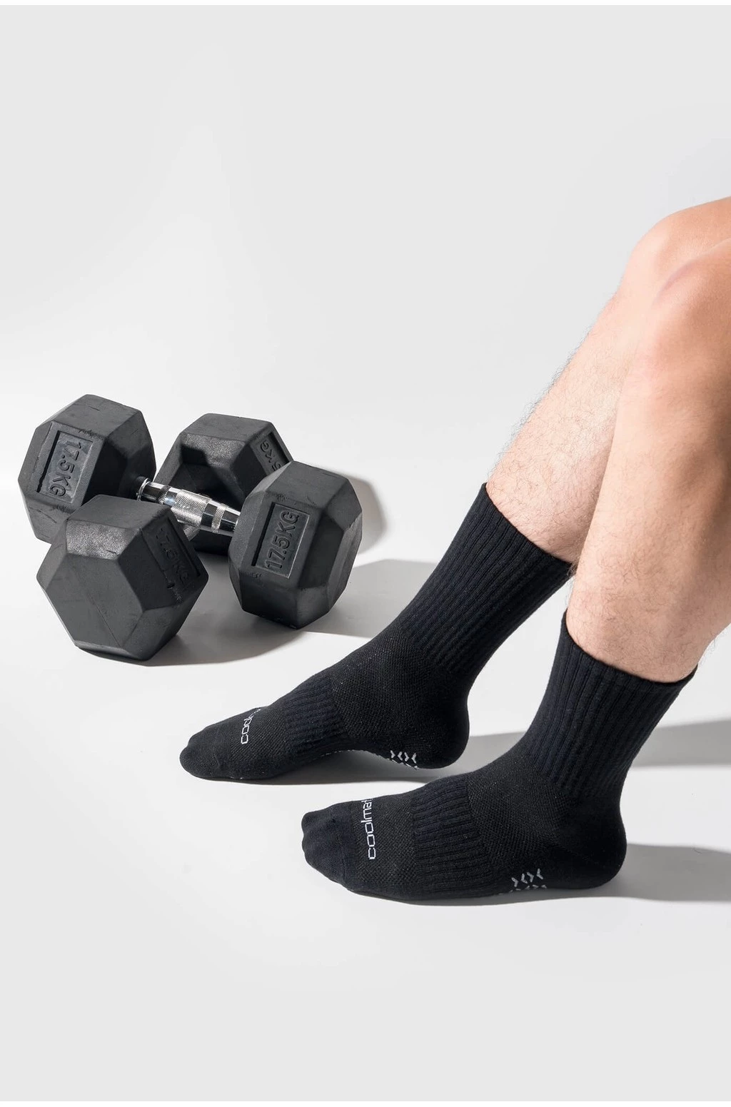 Tất Vớ thể thao cổ dài chống trượt tập gym thể thao Coolmate