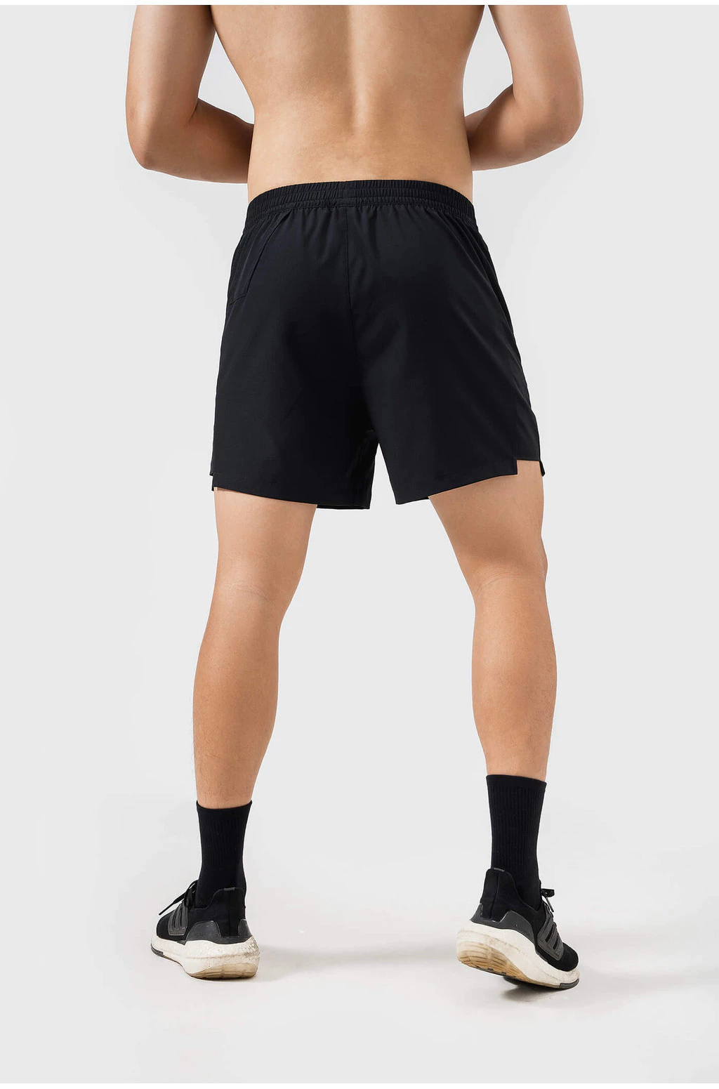Quần Short nam thể thao Gym 5" Essentials co giãn, thấm hút, nhanh khô Coolmate