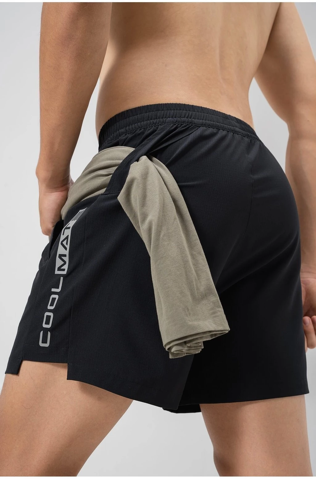 Quần Short nam thể thao Gym 5" Essentials co giãn, thấm hút, nhanh khô Coolmate