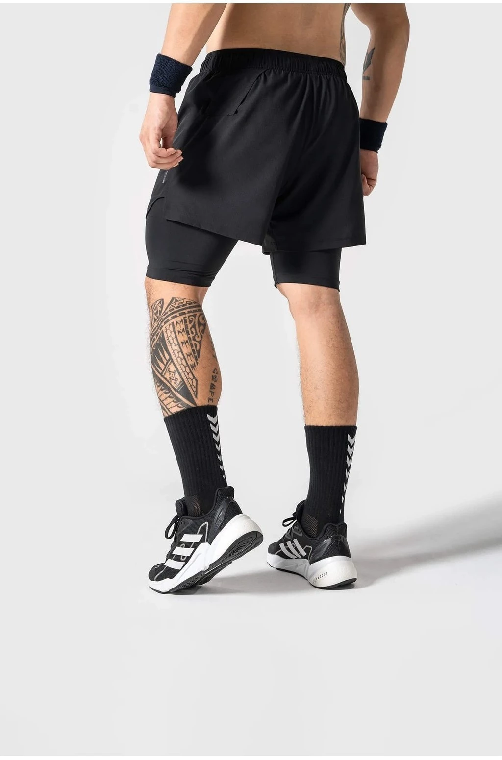 Quần Short thể thao nam Gym Power 2 lớp co giãn, thấm hút, nhanh khô Coolmate