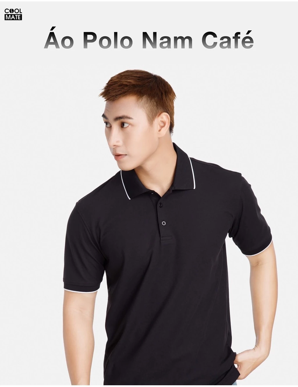 Áo Polo nam SCafé nam tính khử mùi hiệu quả Coolmate