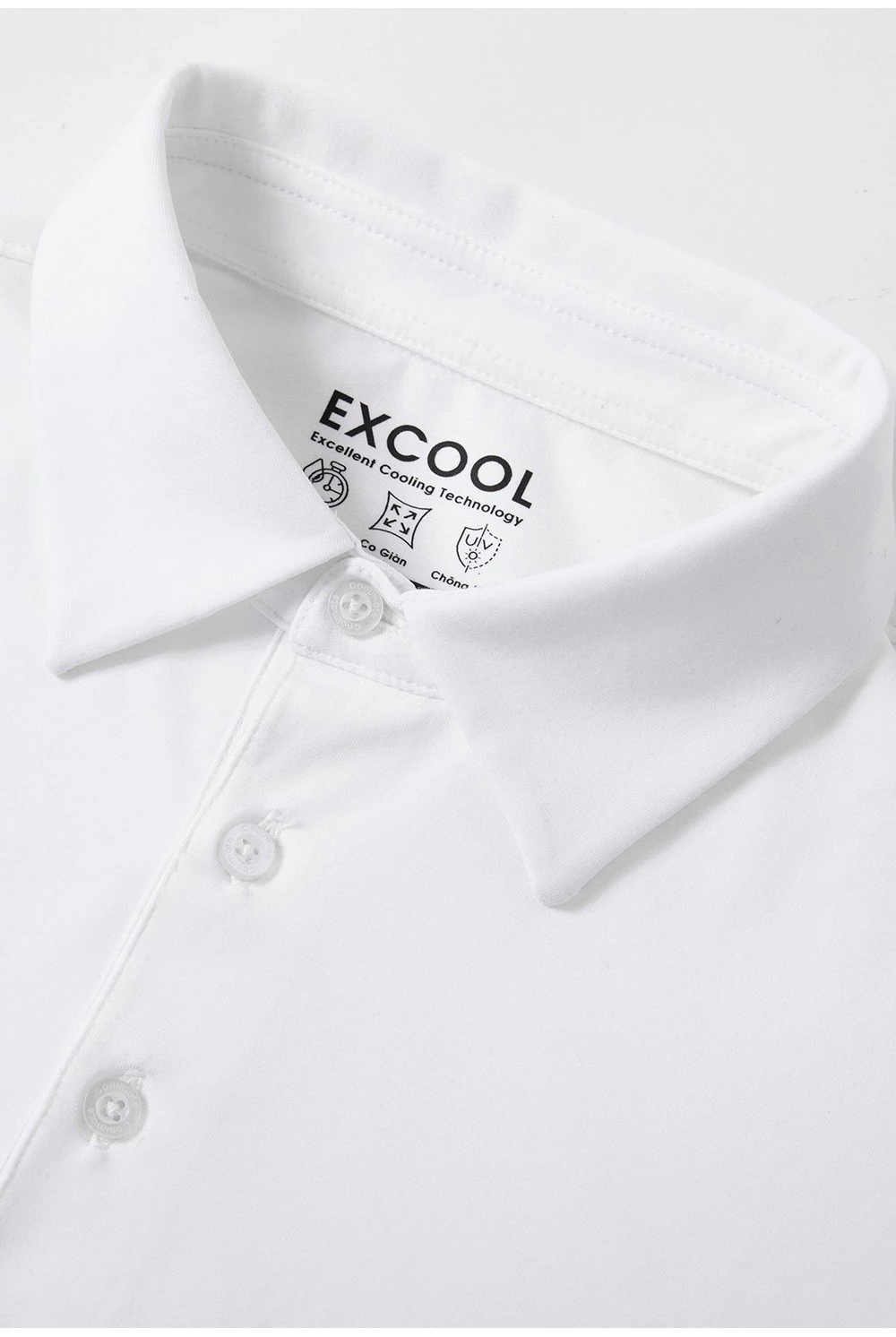 Áo thun có cổ, Polo nam Excool nhẹ, thoải mái nhanh khô, thoáng khí, chống nhăn tốt Coolmate