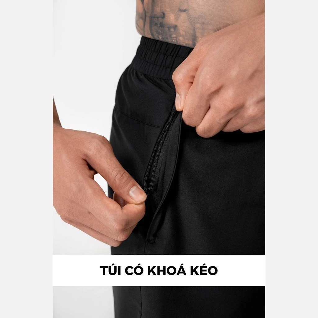 Quần thể thao nam 7inch Ultra Short có túi khóa kéo mềm, nhẹ, thoải mái vận động Coolmate