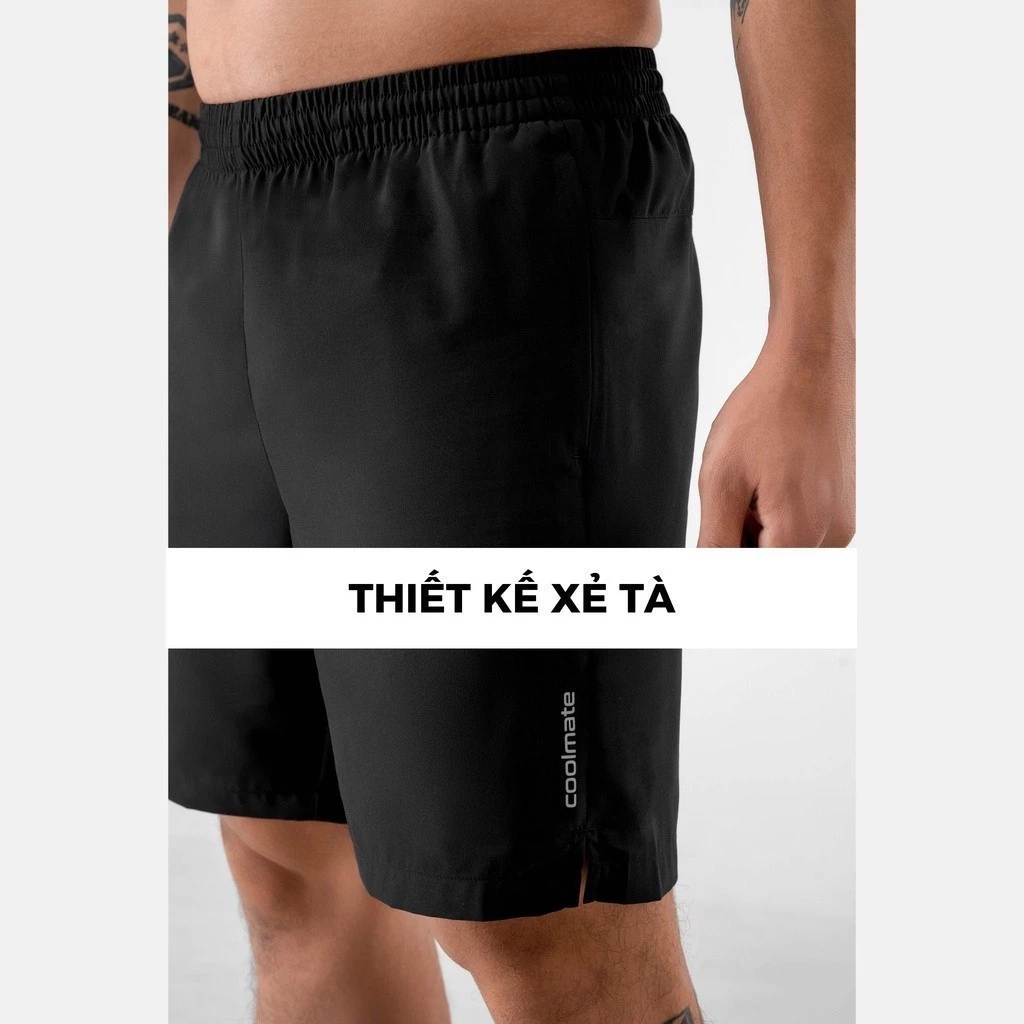 Quần thể thao nam 7inch Ultra Short có túi khóa kéo mềm, nhẹ, thoải mái vận động Coolmate